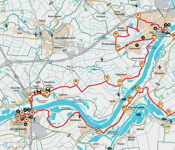Fietsroute Hanzesteden