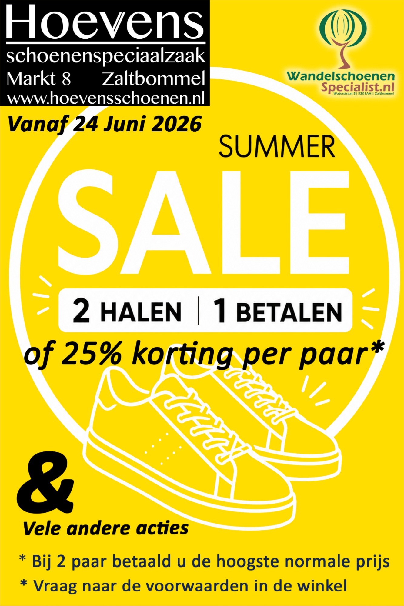 Zomer sale